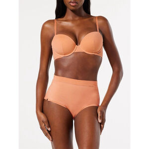 Savage X Fenty Panties Womens Size L Cotton Essentials Shortie Orange High Waist